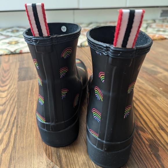 Hunter Boot Women's Play Mini Short Rain Boot Rainbow 10 Medium US - Picture 6 of 10